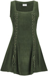 Amelia Mini Overdress Limited Edition Moss Green