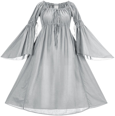 Oona Maxi Chemise Limited Edition Silver Pewter