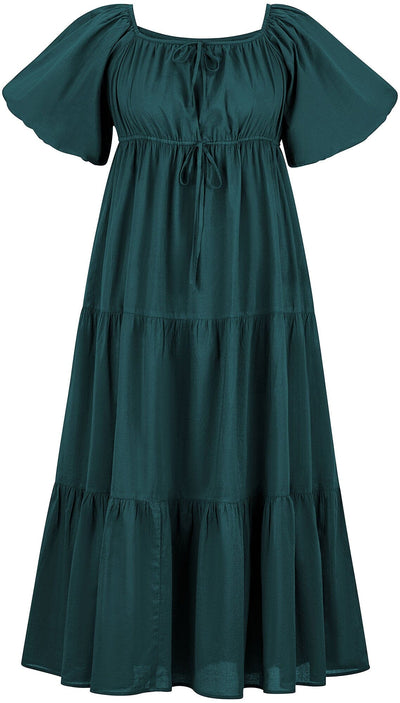 Belle Maxi Chemise Limited Edition Teal Peacock