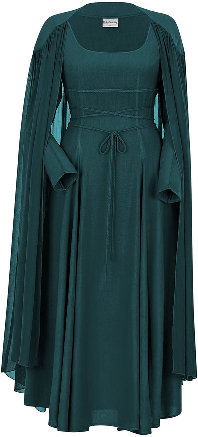 Leia Maxi Limited Edition Teal Peacock