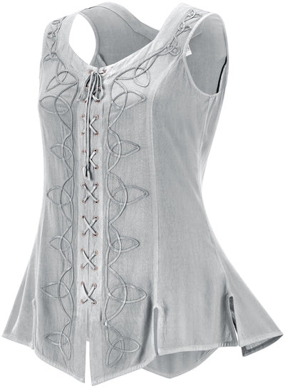 Trinity Sleeveless Limited Edition Silver Pewter