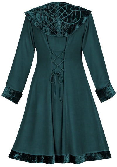 Kelly Coat Limited Edition Teal Peacock