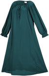 Renée Maxi Chemise Limited Edition Teal Peacock