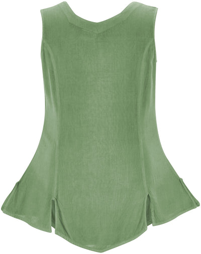 Trinity Sleeveless Limited Edition Spring Basil