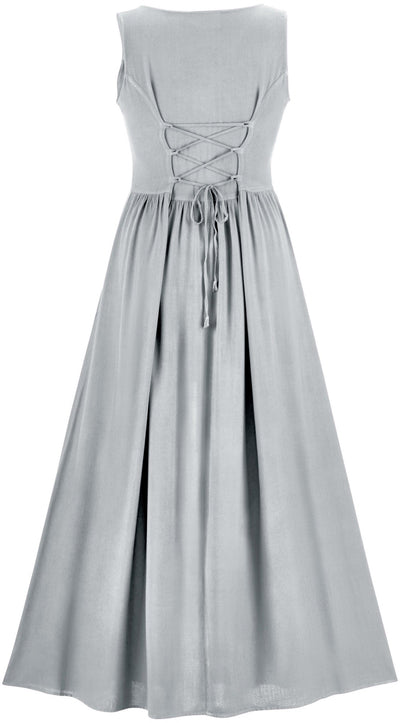 Brigid Maxi Overdress Limited Edition Silver Pewter