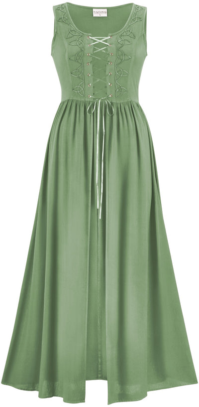 Brigid Maxi Overdress Limited Edition Spring Basil