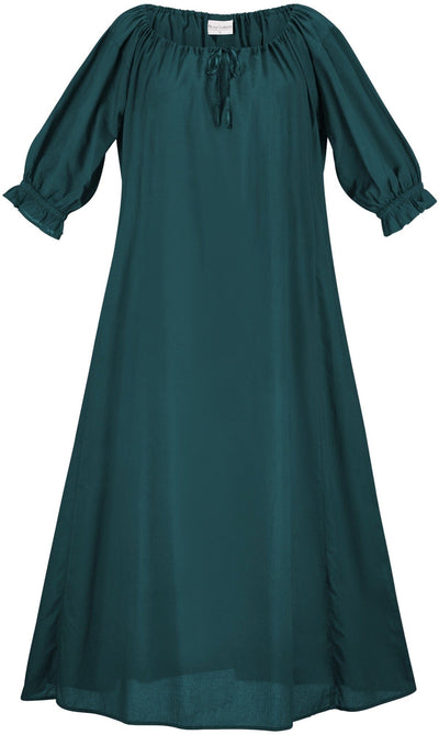 Brigid Maxi Chemise Limited Edition Teal Peacock