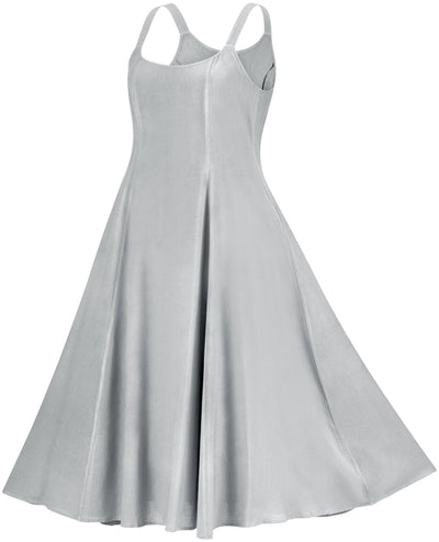 Amelia Maxi Chemise Limited Edition Silver Pewter