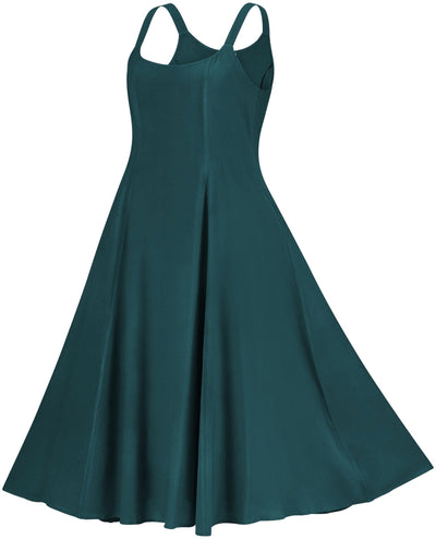 Amelia Maxi Chemise Limited Edition Teal Peacock